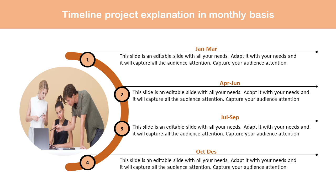 project timeline template powerpoint for meeting